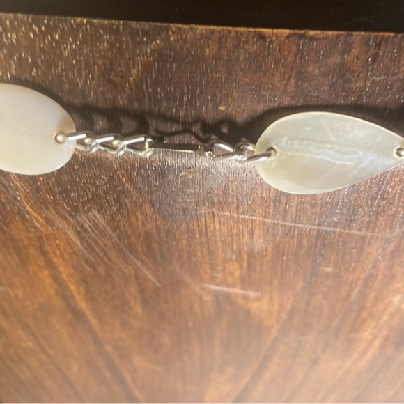 Necklace mother of pearl shell heart - Picture 6 of 16